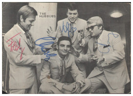 V6271/ The Hubbubs Aus Wien Beat- Popband Autogramm Autogrammkarte 60er Jahre - Autografi