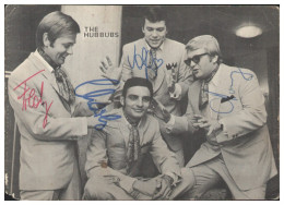 V6271/ The Hubbubs Aus Wien Beat- Popband Autogramm Autogrammkarte 60er Jahre - Autographes