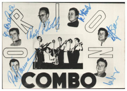 V6273/ Orion Combo Beat- Popband Autogramm Autogrammkarte 60er Jahre - Autógrafos
