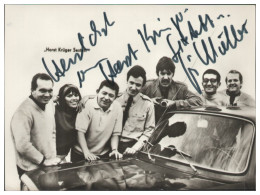 V6278/ Horst Krüger Sextett  DDR Autogramm Autogrammkarte 1966 - Autographs