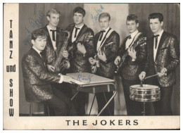 V6280/ The Joker`s Aus Stetten Beat- Popband Autogramm Autogrammkarte 60er Jahre - Autografi