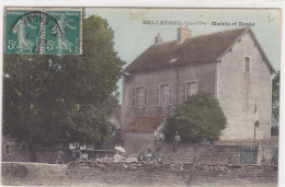 Côte-d'Or - Bellefond - Mairie Et Ecole - Autres & Non Classés