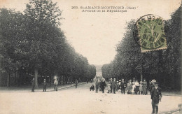 St Amand Montrond * Avenue De La République * Villageois - Saint-Amand-Montrond