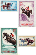 61908 MNH RUMANIA 1964 DEPORTES ECUESTRES - Otros & Sin Clasificación