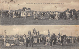 54-LUNEVILLE- CARROUSEL DE LA GARNISON DE LUNEVILLE FÊTE DU 7 AOUT 1913 MULTIVUES - Luneville