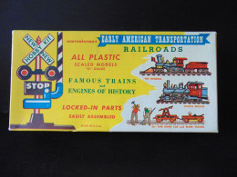 Maquette " Early American Transportation Northwestern " Hobby Kit - Other & Unclassified