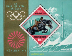 64078 MNH HUNGRIA 1972 20 JUEGOS OLIMPICOS VERANO MUNICH 1972 - Nuevos