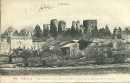 09  MIREPOIX - VUE D' ENSEMBLE DES RUINES DU CHATEAU DE LAGARDE (ref A556) - Mirepoix