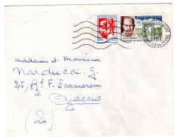 1967  CAD De MARSEILLE - GARE     T P   " CENTENAIRE De L' ECOLE VETERINAIRE + Blason Auch 0,05 C " - Cartas & Documentos