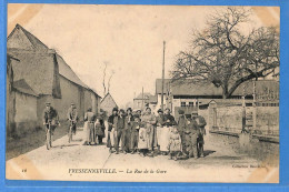 80 - Somme - Fressenville - La Rue De La Gare (N15732) - Other & Unclassified