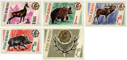 61916 MNH RUMANIA 1965 EXPOSICION INTERNACIONAL DE CAZA. FAUNA - Andere & Zonder Classificatie