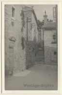 Rab / Croatia: Gornja Ulica - Obere Gasse (Vintage RPPC 1937) - Kroatië