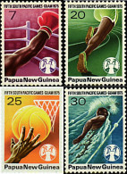 52158 MNH PAPUA NUEVA GUINEA 1975 5 JUEGOS DEPORTIVOS DEL PACIFICO SUR - Papúa Nueva Guinea