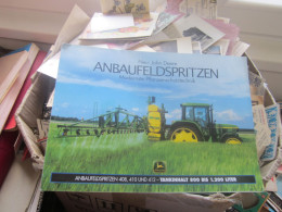 Die Neuen John Deere Anbaifeldspritzen  Catalog Of Tractors And Agricultural Machinery - Publicités