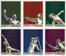 61961 MNH RUMANIA 1972 20 JUEGOS OLIMPICOS VERANO MUNICH 1972 - Autres & Non Classés