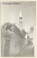 Rab / Croatia: St. Mary's Campanile - Church (Vintage RPPC 1930s) - Croatie