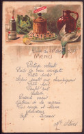 MENU DU 25 AVRIL 1938 - Menú