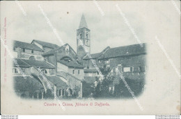 Bb306 Cartolina Chiostro E Chiesa Abbazia Di Staffarda Cuneo Piemonte Inizio 900 - Cuneo