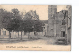 GRENADE SUR L'ADOUR - Place De L'Eglise - état - Other & Unclassified