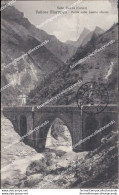 Ae542 Cartolina Valle Macra Vallone Mormora Ponte Sulla Nuova Strada 1924 Cuneo - Cuneo