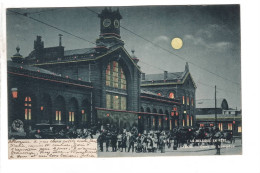 Liège Gare De Longdoz Carte Dite à La Lune - Liege