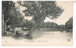 34  MONTPELLIER  VUE SUR LE LEZ 1923 - Montpellier