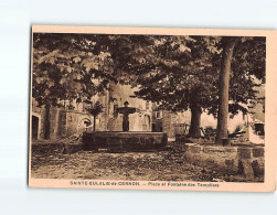 SAINTE EULALIE DE CERNON : Place Et Fontaine Des Templiers - Très Bon état - Otros & Sin Clasificación