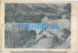 229011 ITALY COSENZA SANCTUARY OF PAOLA BREAK POSTAL POSTCARD - Sonstige & Ohne Zuordnung