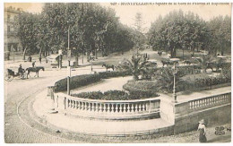 34  MONTPELLIER  SQUARE DE LA GARE DE PALAVAS ET ESPLANADE - Montpellier