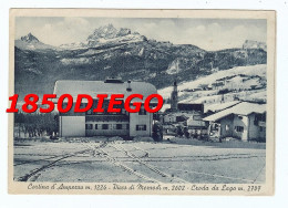 CORTINA D' AMPEZZO - PICCO DI MEZZO DI' CRODA DA LAGO F/GRANDE  VIAGGIATA 1951 - Belluno