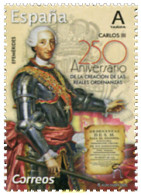 601508 MNH ESPAÑA 2019 250 ANIVERSARIO DE LA CREACION DE LAS REALES ORDENANZAS DE CARLOS III - Neufs