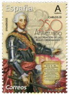 601508 MNH ESPAÑA 2019 250 ANIVERSARIO DE LA CREACION DE LAS REALES ORDENANZAS DE CARLOS III - Nuevos