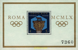 79297 MNH COSTA RICA 1960 17 JUEGOS OLIMPICOS VERANO ROMA 1960 - Costa Rica