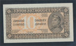 Jugoslawien Pick-Nr: 50a Bankfrisch 1944 10 Dinara (9811099 - Jugoslawien