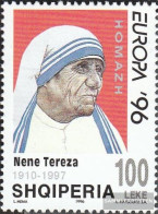 Albania 2636 (complete Issue) Unmounted Mint / Never Hinged 1997 Death Of Mother Teresa - Albanië