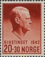101893 MNH NORUEGA 1942 RIKARD QUISLING - Ongebruikt