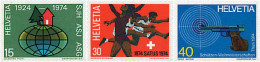 91334 MNH SUIZA 1974 COMMEMORACIONES DEPORTIVAS - Nuovi