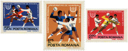 61974 MNH RUMANIA 1975 JUEGOS UNIVERSITARIOS MUNDIALES DE BALONMANO - Other & Unclassified