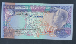 Sao Tome E Principe Pick-Nr: 64 Bankfrisch 1993 1.000 Dobras (9810627 - Sao Tomé Et Principe