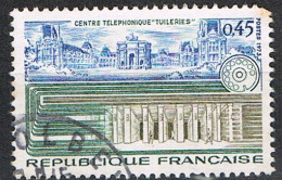 FRANCE : N° 1750 Oblitéré (Centre Téléphonique "Tuileries") - PRIX FIXE - - Used Stamps