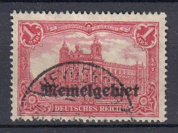 MEMEL 1920 Used(o) Mi 9 #MM4 - Memelland 1923