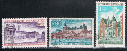 FRANCE : N° 1757-1758-1759 Oblitérés (Série Touristique) - PRIX FIXE - - Used Stamps
