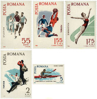 61921 MNH RUMANIA 1965 DEPORTES - Andere & Zonder Classificatie