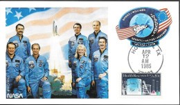 US Space NASA Postcard 1985. Discovery STS-51D Launch. Houston - Etats-Unis