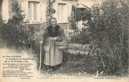 St Satur * La Mère SUZANNE , Centenaire Du Village Née Le 26 Novembre 1812 * Femme Personnage Type Coiffe - Saint-Satur