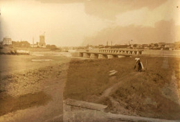 Les Sables D'olonne * RARE Photo Albuminée Circa 1880/1895 * 17.5x12.5cm - Sables D'Olonne