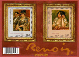 236148 MNH FRANCIA 2009 PINTURAS DE RONOIR - Sonstige & Ohne Zuordnung