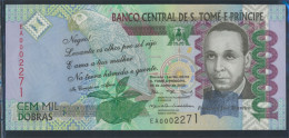 Sao Tome E Principe Pick-Nr: 69a Bankfrisch 2005 100.000 Dobras (9855650 - San Tomé E Principe