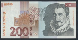 Slowenien Pick-Nr: 15d Bankfrisch 2004 200 Tolarjev (9855651 - Eslovenia