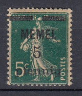 MEMEL 1920 Used(o) Mi 18 #MM7 - Memelland 1923
